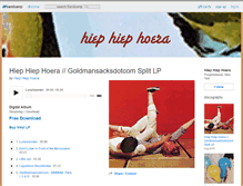 Tablet Screenshot of hiephiephoera.bandcamp.com