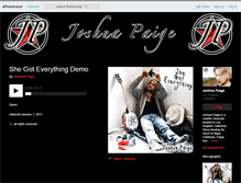 Tablet Screenshot of joshuapaige.bandcamp.com