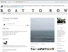 Tablet Screenshot of boattorow.bandcamp.com