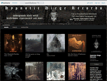 Tablet Screenshot of hypnoticdirgerecords.bandcamp.com