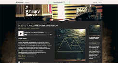 Desktop Screenshot of amaurysauve.bandcamp.com