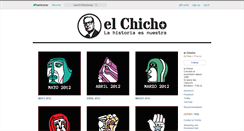 Desktop Screenshot of elchicho.bandcamp.com