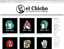 Tablet Screenshot of elchicho.bandcamp.com