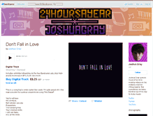 Tablet Screenshot of joshuagray.bandcamp.com