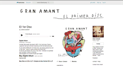 Desktop Screenshot of granamant.bandcamp.com