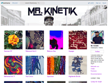 Tablet Screenshot of mrkinetik.bandcamp.com