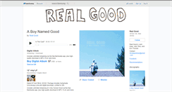 Desktop Screenshot of itsrealgood.bandcamp.com