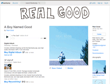 Tablet Screenshot of itsrealgood.bandcamp.com