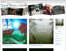 Tablet Screenshot of donttouchthewalls.bandcamp.com