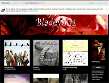Tablet Screenshot of bladeybug.bandcamp.com
