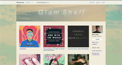Desktop Screenshot of glamshell.bandcamp.com