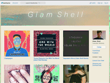 Tablet Screenshot of glamshell.bandcamp.com