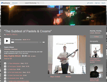 Tablet Screenshot of pastelpistol.bandcamp.com