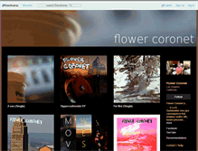 Tablet Screenshot of flowercoronet.bandcamp.com
