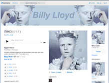 Tablet Screenshot of billylloyd.bandcamp.com