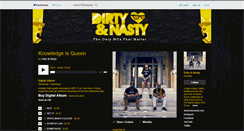 Desktop Screenshot of dirtynasty.bandcamp.com