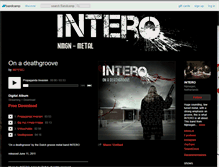 Tablet Screenshot of intero.bandcamp.com