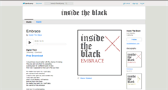 Desktop Screenshot of insidetheblack.bandcamp.com