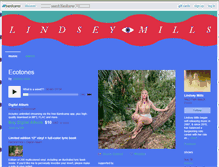 Tablet Screenshot of lindseymills.bandcamp.com