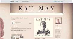 Desktop Screenshot of katmay.bandcamp.com