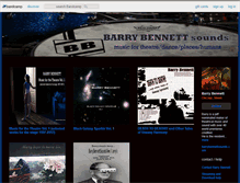 Tablet Screenshot of barrybennett.bandcamp.com