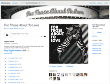 Tablet Screenshot of forthoseabouttolove.bandcamp.com