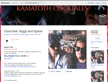 Tablet Screenshot of kamatothcocktales.bandcamp.com