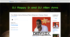 Desktop Screenshot of djfloppydanddjalienarms.bandcamp.com