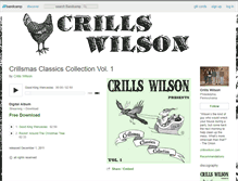 Tablet Screenshot of crillswilson.bandcamp.com