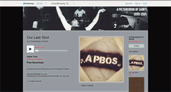 Desktop Screenshot of apicturebookofsaints.bandcamp.com