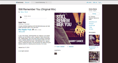 Desktop Screenshot of dannydance.bandcamp.com