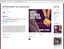 Tablet Screenshot of dannydance.bandcamp.com