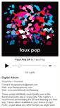 Mobile Screenshot of fauxpop.bandcamp.com
