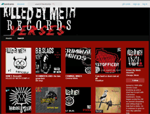 Tablet Screenshot of killedbymethrecords.bandcamp.com