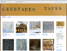 Tablet Screenshot of crustaces.bandcamp.com