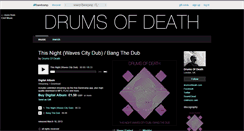 Desktop Screenshot of drumsofdeath.bandcamp.com