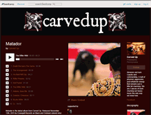 Tablet Screenshot of carvedup.bandcamp.com