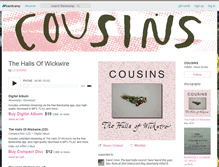 Tablet Screenshot of cousinscousins.bandcamp.com