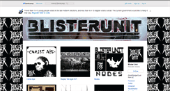 Desktop Screenshot of blisterunit.bandcamp.com