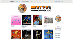 Desktop Screenshot of meerkatrecordings.bandcamp.com