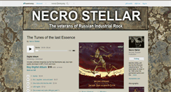 Desktop Screenshot of necrostellar.bandcamp.com