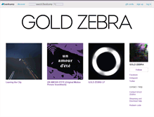 Tablet Screenshot of goldzebra.bandcamp.com