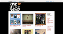 Desktop Screenshot of kindoflikerecords.bandcamp.com
