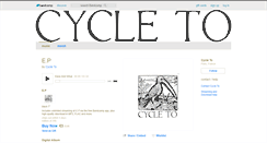 Desktop Screenshot of cycleto.bandcamp.com