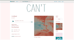 Desktop Screenshot of cant.bandcamp.com