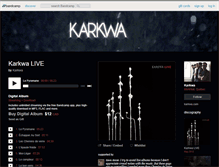 Tablet Screenshot of karkwa.bandcamp.com