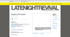 Desktop Screenshot of latenightrevival.bandcamp.com