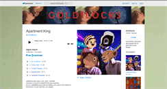 Desktop Screenshot of goldilocks.bandcamp.com
