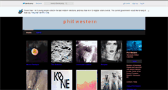 Desktop Screenshot of philwestern.bandcamp.com