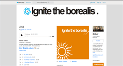 Desktop Screenshot of ignitetheborealis.bandcamp.com